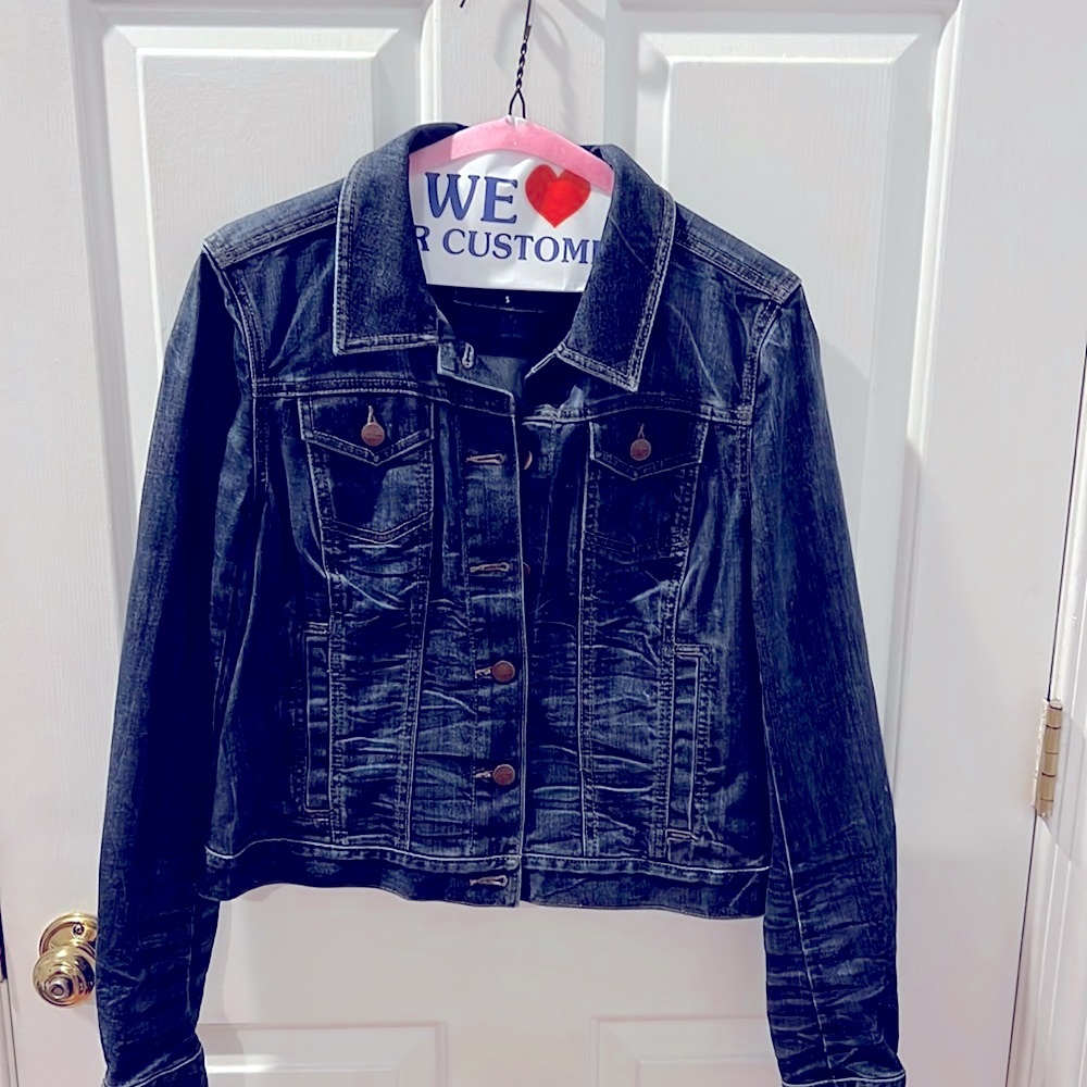 Distressed Jean Jacket